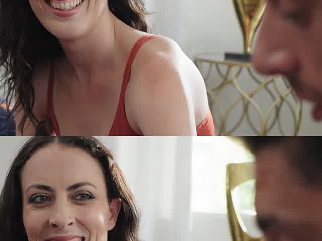 Sporty guy fucks his gorgeous milf girlfriend, Victoria Sunshine, hard.