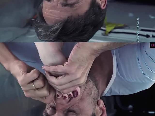 Tender vixen and kinky old man