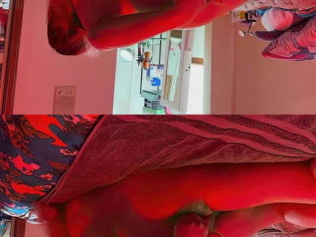 Sexually excited bunny angel fingering her booty