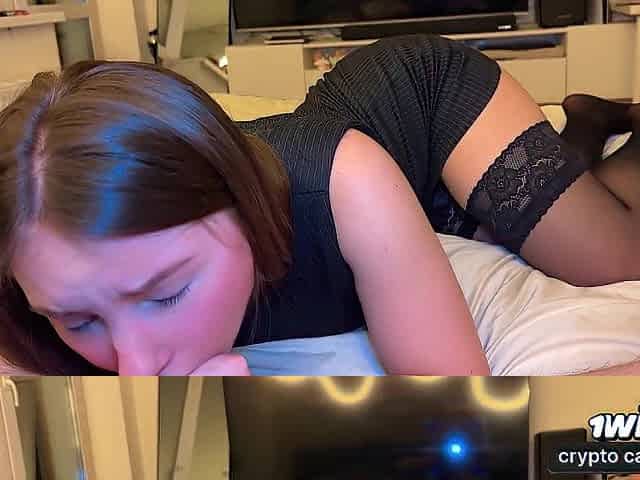 On Your Face or Your Legs? Where Should I Cum, Step Sis?