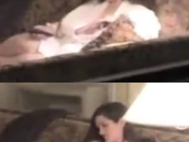 my Stepmom caught dildoing on the couch