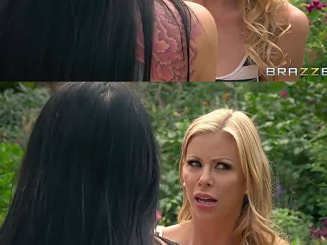 Brazzers - Romi Rain & Alexis Fawx Have a fun Some Time at the Park When Keiran Comes & Asks for a threesome