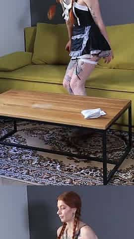 Sexy House Maid Foot Worship Service