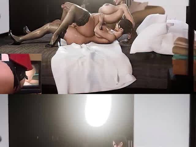 CG SFM HMV - Ada Rides Claire - Futanari&Booty EDM