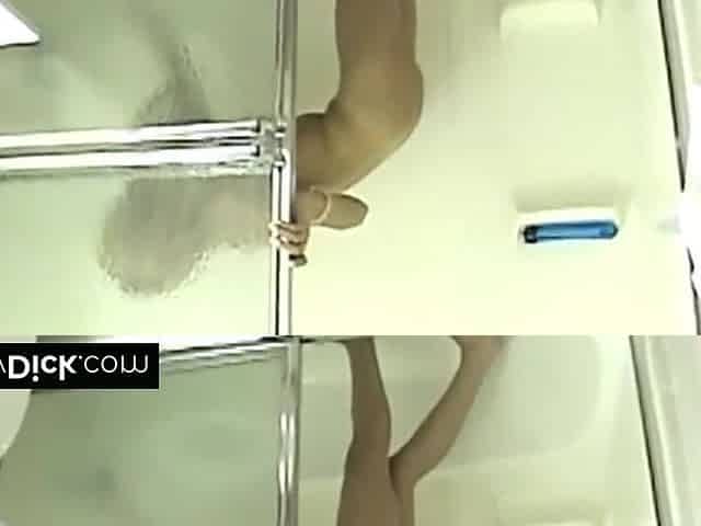 A Steamy Hot Babe Alone In The Shower Before A Small Cock Encounter