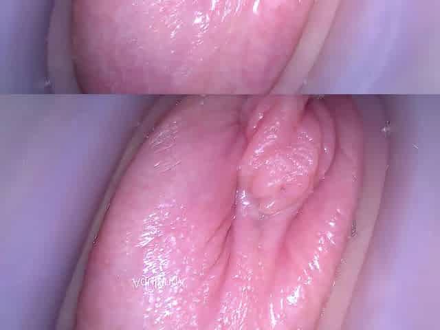 Close-up clitoris and constricted juicy pink vagina aperture, gfe raw talk, edging, bts - My Muse Part three