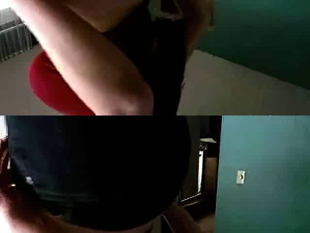 Busty babe Kayla on webcam III