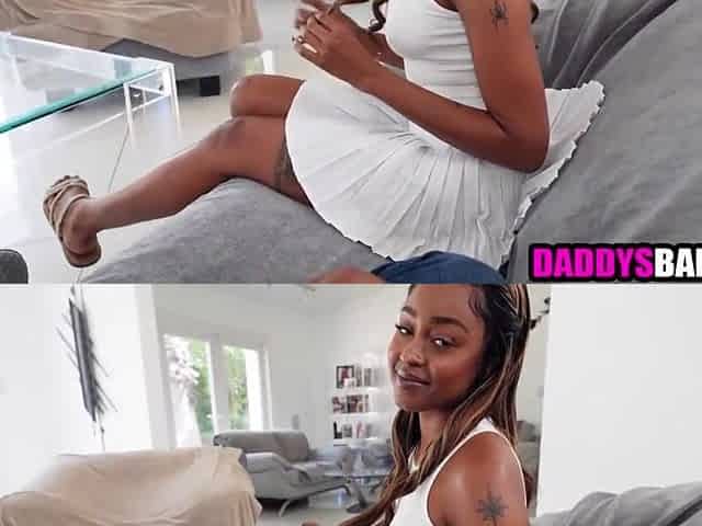 Black step daughter wishes to get preggy