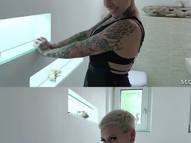 Hot Tattoo Milf Cat Cox Get Hard Anal Fuck At Casting - Reality