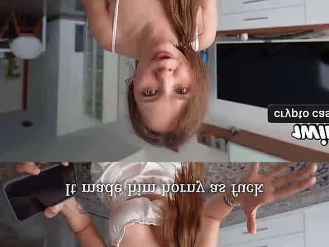 Hot step sis a2m facial! Pov RCG - full hd porn!