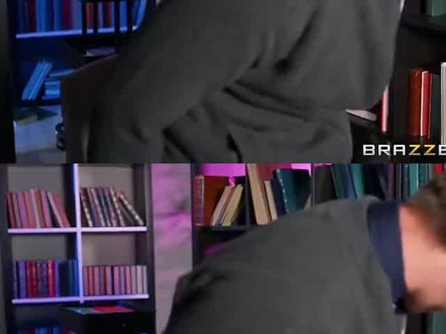 Danny D And Valentina Bianco - Pleasuring Nerdy Guy In The Library