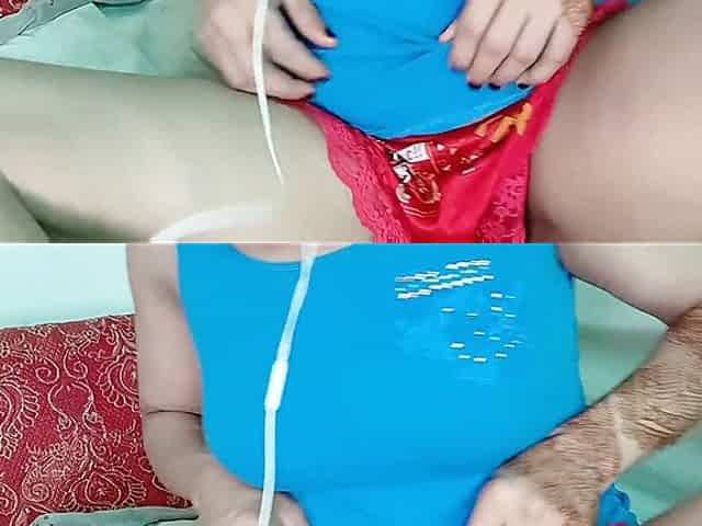 Video Call with Customer, Fingering and Dildo Fuck My Pussy