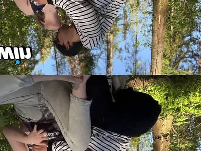 Seduced a stranger in the forest with blowjob, greatest XXX ever!