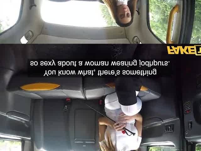 Fake Taxi Jess Scotland in horse riding gear screwed hard and