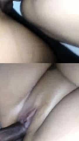 Amateur slut wife enjoying a huge black cock bb