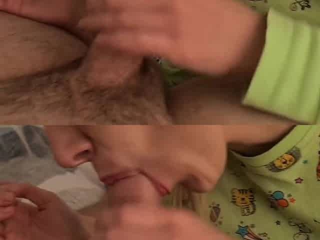 Morning Blowjob, Cum In Mouth