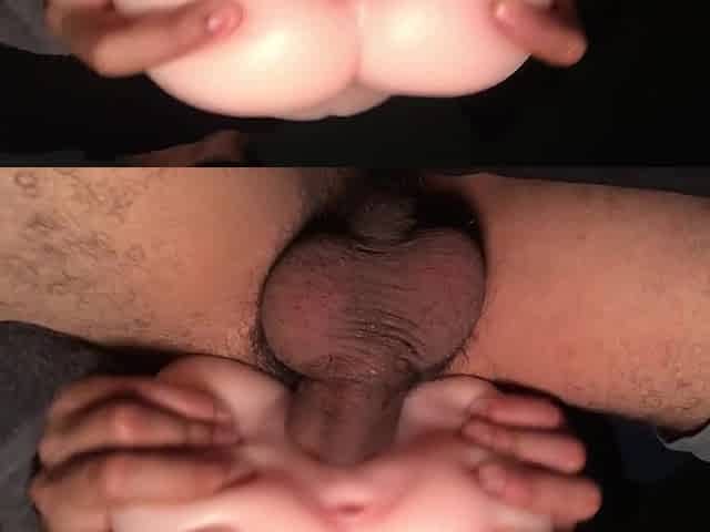BANGING MY DOLL! merely my doll can handle this large knob whit no pang