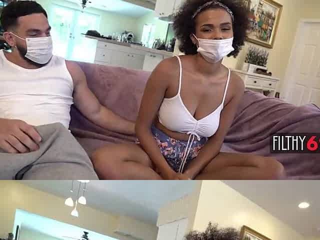 Black hottie gets pounded out and her worthy large boobs bounce - Alina Ali