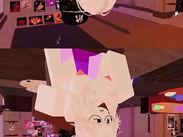 white bitch gets used by bbc in roblox p1