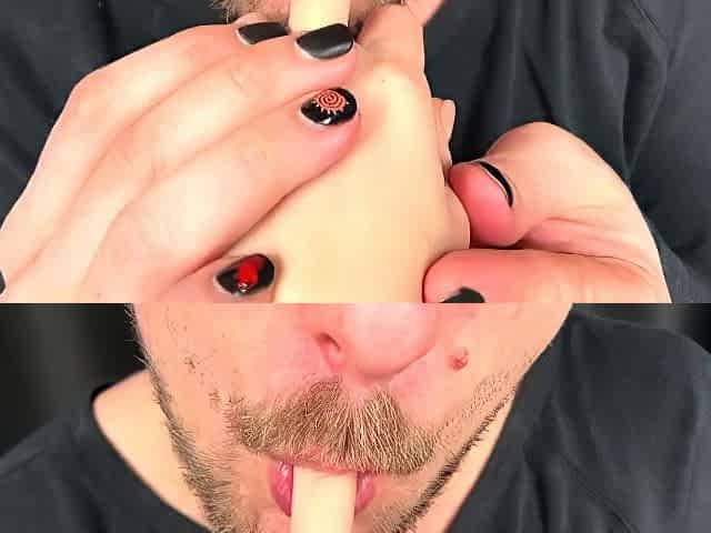 MOMMY HOUSE - Finger Fucking Mouth - Biting Finger, Male