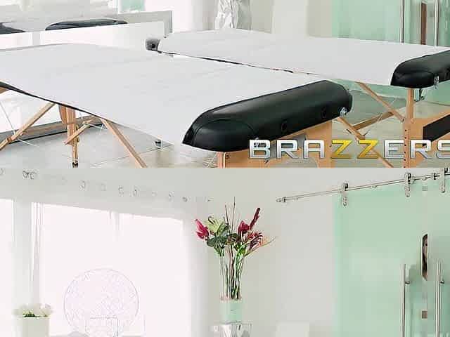 Sexy Pair Massage Turns Into Three-some - Brazzers