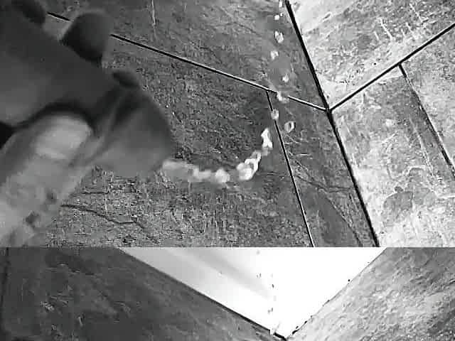 Take a piddle in the shower with slo mo pee squirts