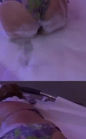 My Friend's Beautiful Wife Enjoys the Jacuzzi in the Motel Before Fucking Her, She Loves Cock