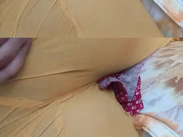 Desi Bhabhi Stepping Secret Video and Enjoy Her Ass