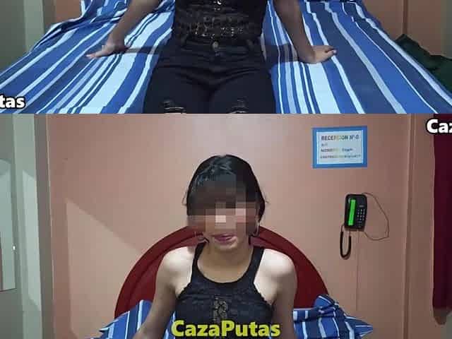 eighteen-year-old Venezuelan swallows jizz in a fake casting