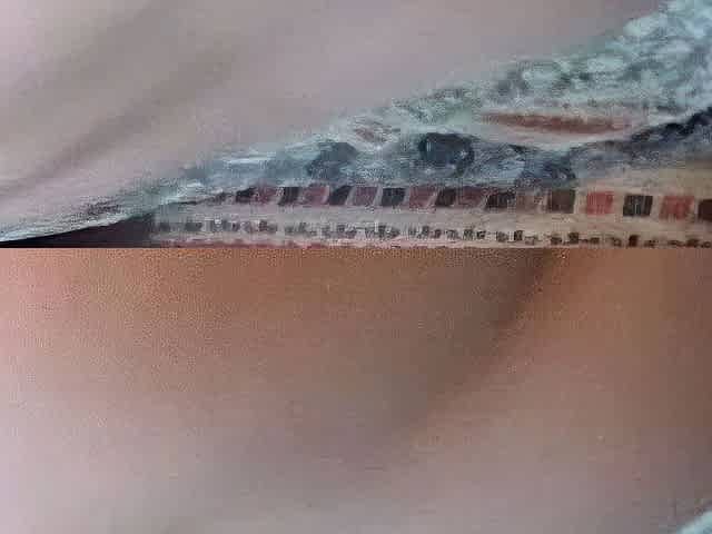 Close up big cock handjob