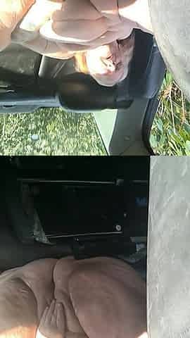 The Actual Game Is to Masterbate in Back of Car While Stranger Watches