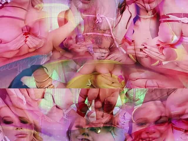 Mega Splitscreen - 11 Bouncing Booties and Boobies per Second - Titfuck & VR Riding Compilation