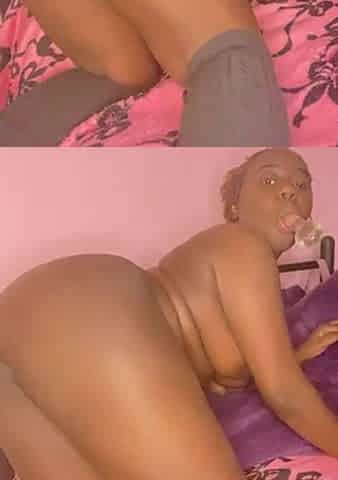Beautiful Creamy Black Twat