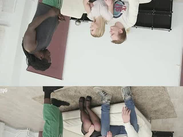 Ebony Monster Weenie Ravages Cute Blond Wife Anna Rey DTW7215