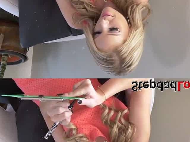 Lascivious stepteen drilled from behind POV