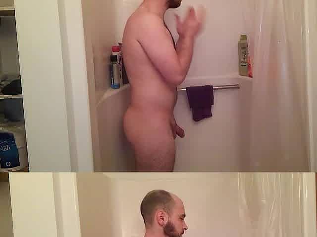 Begin the morning off right with a smoke, a jerk off, and a shower