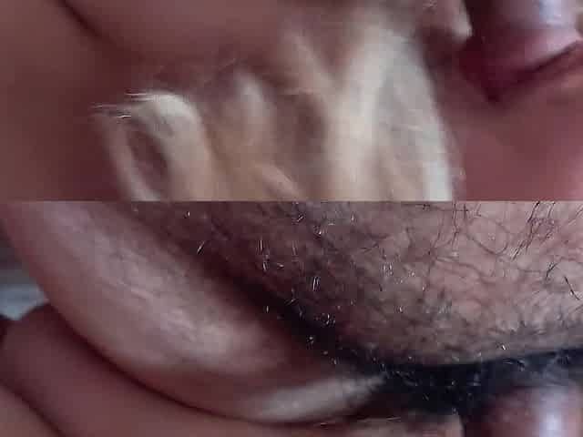Stupid 18yo stepsis licks cum from my small penis!