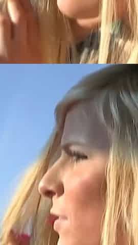 Blonde with Huge Tits and Horny Pussy Revers Riding and Deep Fucking