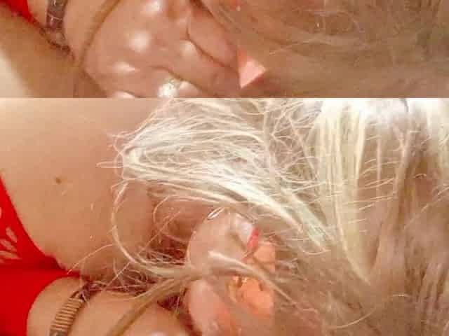 MILF Puts the Condom on Me so I Can Fuck Her but She Can't Resist and Takes It off to Feel My Cock Really Hard