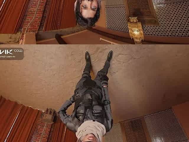 Brunette Chani In Uniform Rides Atreides Huge Cock In Dune Cosplay Parody Pt.1 With Harley Haze And Vr Porn