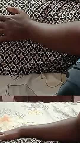 Neighbour Boy Nude Massage to Wife -1