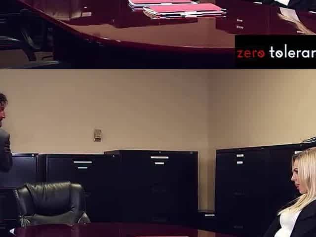 ZERO TOLERANCE FILMS - Office Intern Dahlia Sky Butt Drilled Hard By Boss Tommy Gunn