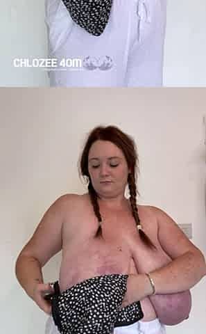 Busty curly brunette with big boobs fucks on couch