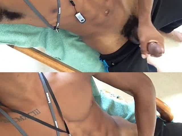 Hot teen Cum in my sweatpants