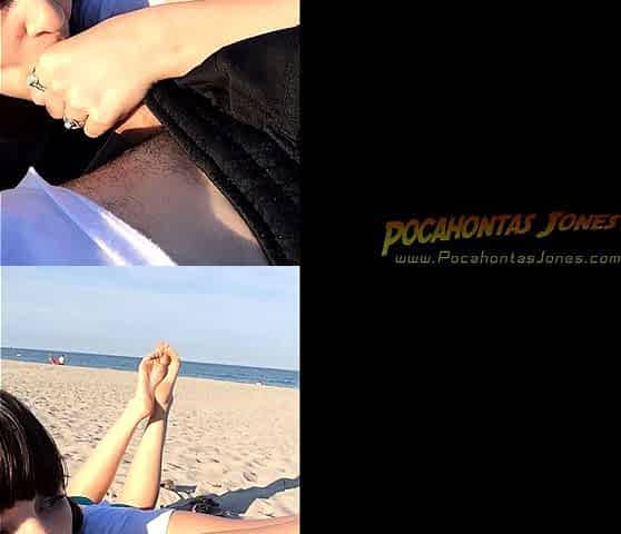 Brunette teen swallowing cum in POV blowjob