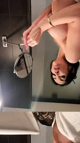 Brunette amateur slut fucking hardcore and taking facial