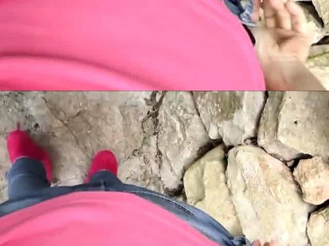 Outdoor Fucking With Blonde German Amateur