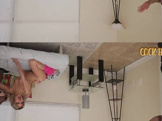 Blonde Babe Luna Luxe Cheat On Her Bf With BBC