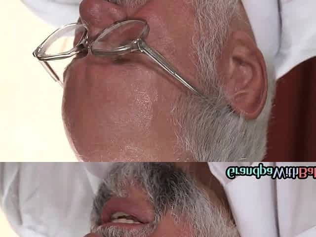 Old dirty dude enjoys pounding 21yo bae in wet twat hol