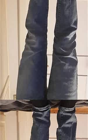 jeans pissing anew